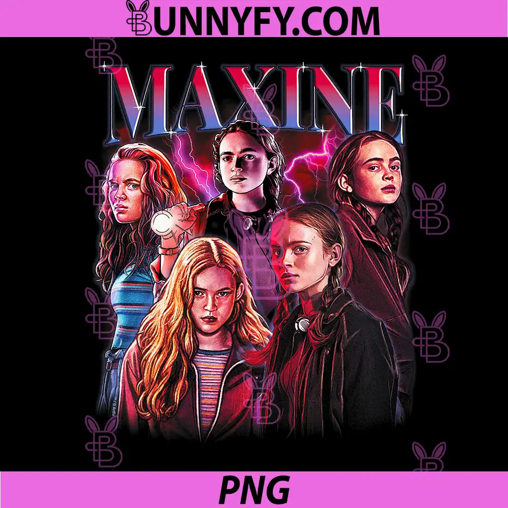 Stranger Things PNG, Maxine Heartthrob Officially Licensed PNG