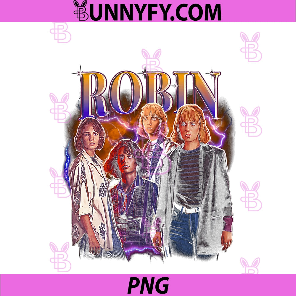 Stranger Things PNG, Robin Heartthrob Officially Licensed PNG