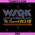 Stranger Things S5V1 PNG, WSQK The Squawk Officially Licensed PNG