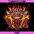 Stranger Things Season 5 PNG, Hellfire Club Distressed Logo PNG