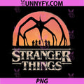 Stranger Things Season 5 PNG, Towering Mind Flayer Distressed PNG