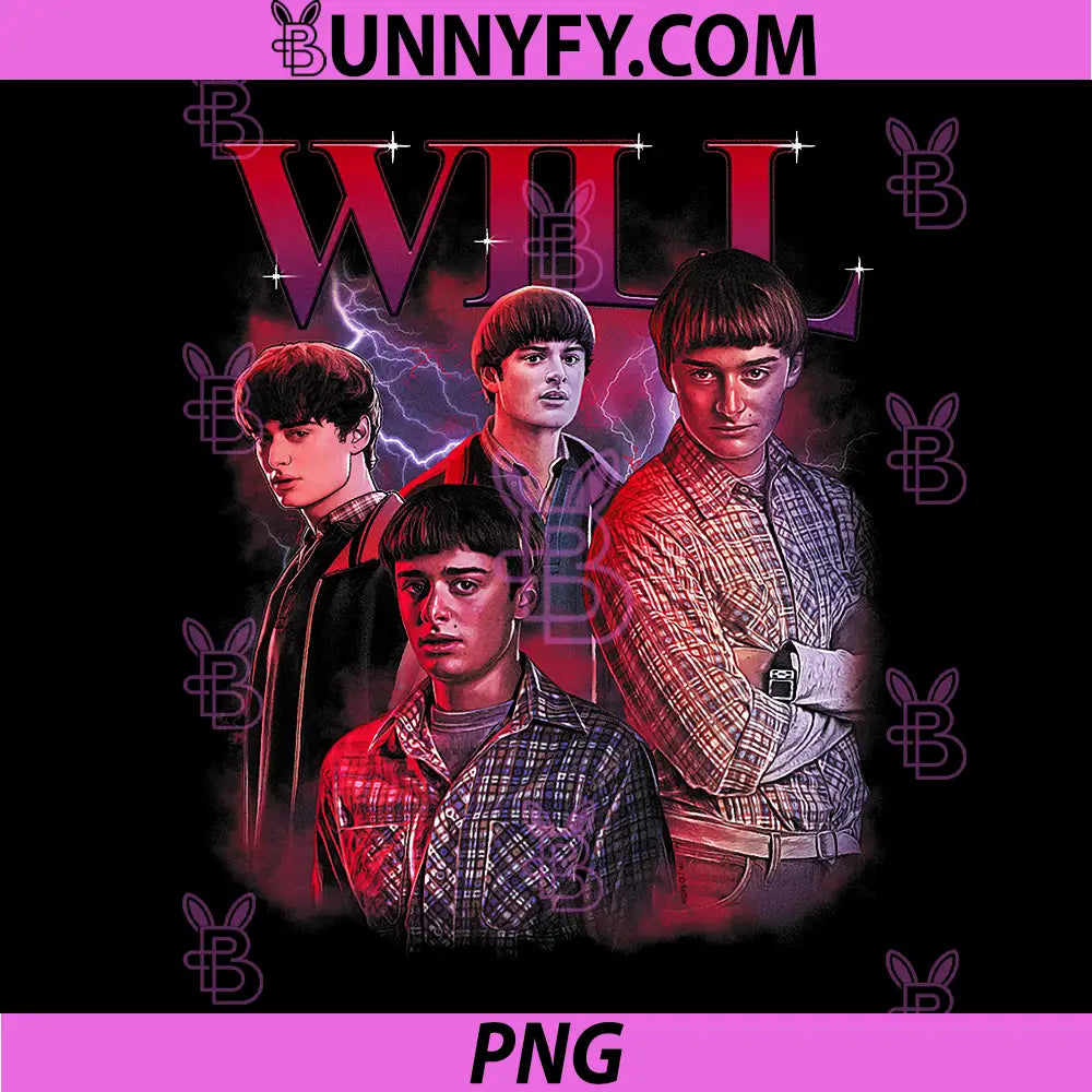 Stranger Things PNG, Will Heartthrob Officially Licensed PNG
