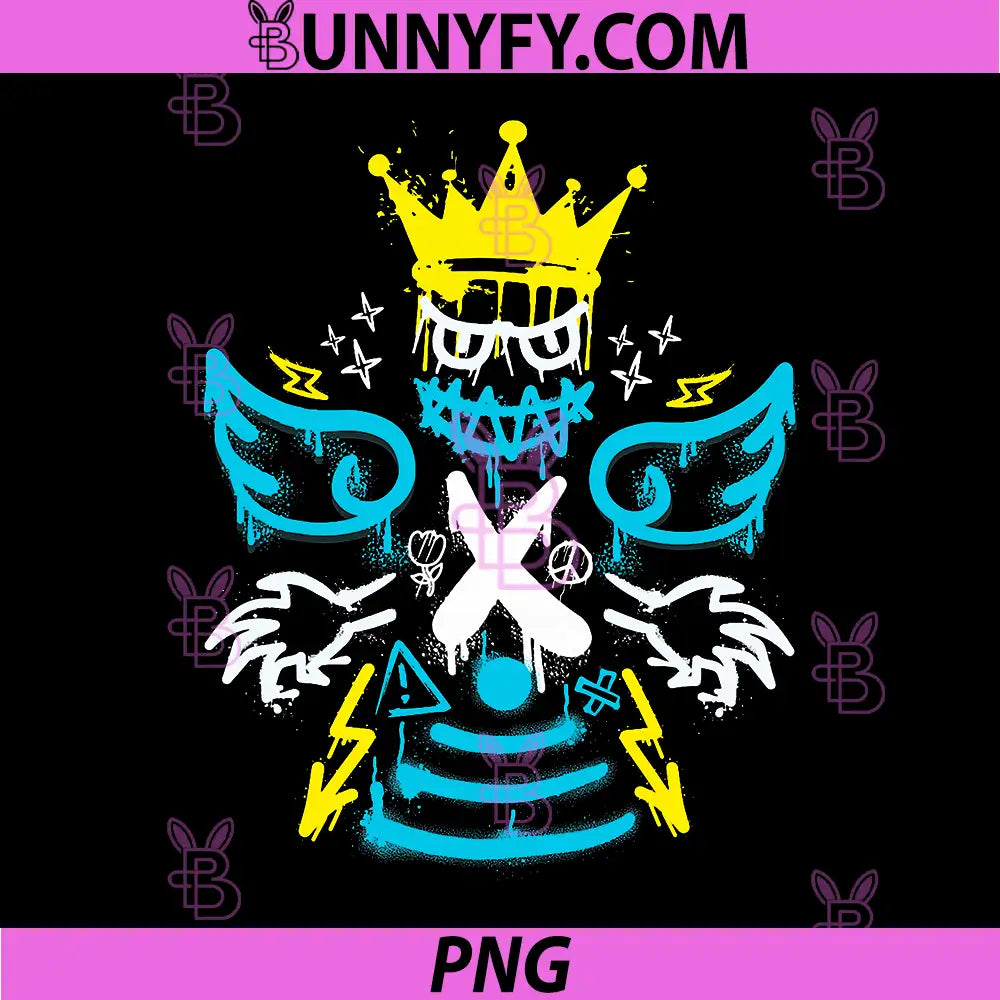 Streetwear Retro PNG, Gamma Blue Matching PNG