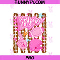 Striped Football Mom PNG, Touchdown Season Game Day PNG