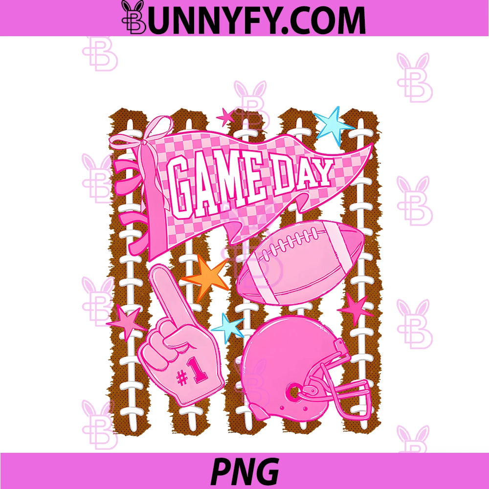 Striped Football Mom PNG, Touchdown Season Game Day PNG