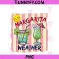 Summer Margarita Weather PNG, Trendy Preppy Summer PNG