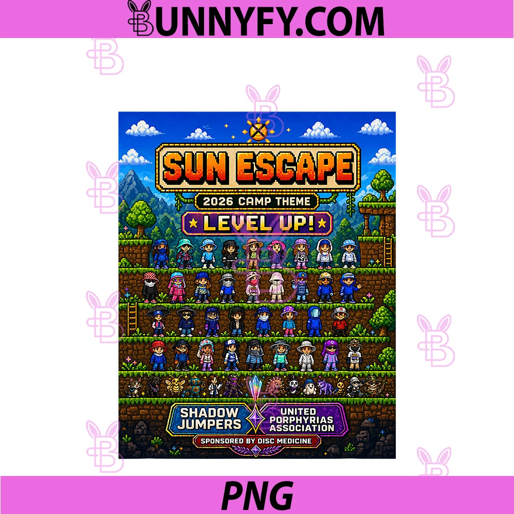 Sun Escape 2026 PNG, Official Theme PNG