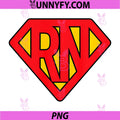 Super Nurse RN Superhero PNG, Registered Nurse Hero PNG