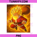 Super Powered Santa PNG, Anime Meme PNG