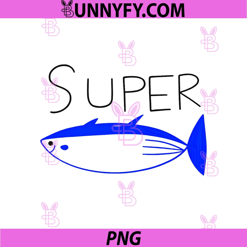 Super Tuna PNG, Funny Tuna PNG