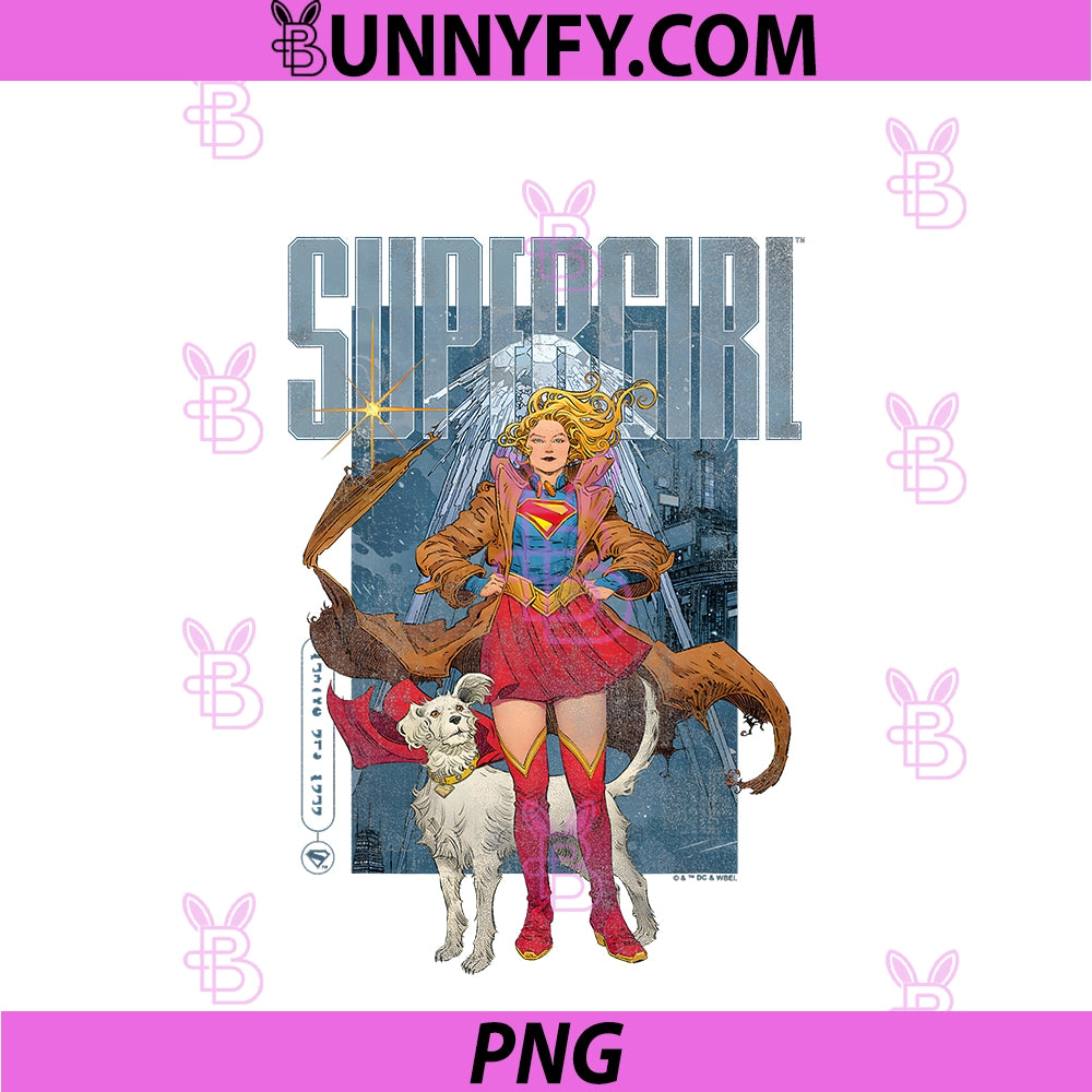 Supergirl 2026 PNG, Kara Comic Style PNG