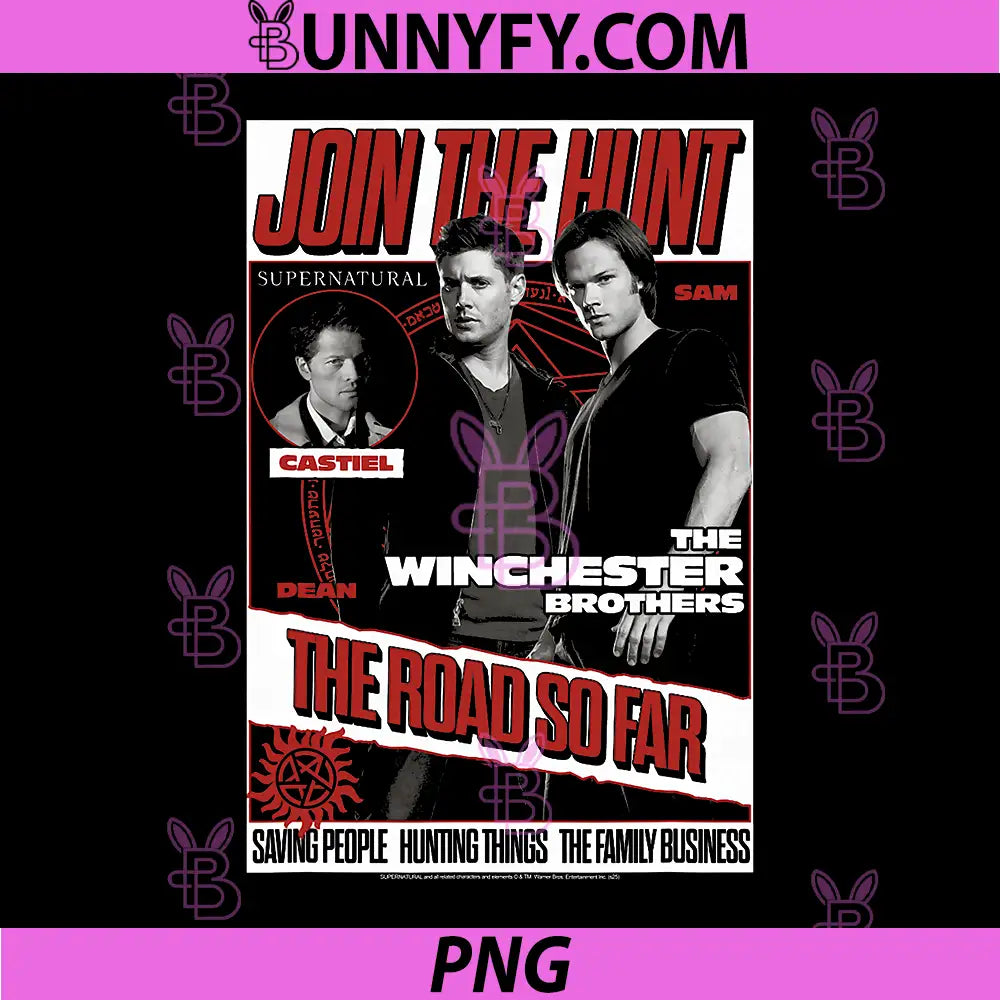 Supernatural PNG, The Road So Far PNG, Magazine Cover TV Show PNG