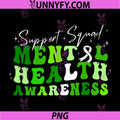 Support Squad PNG, Mental Health Awareness PNG