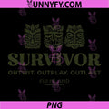Survivor Fiji Island Tiki PNG, Outwit Outplay Outlast Survivor PNG