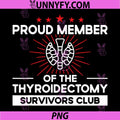 Survivors Club PNG, Thyroid Cancer Thyroidectomy Surgery PNG