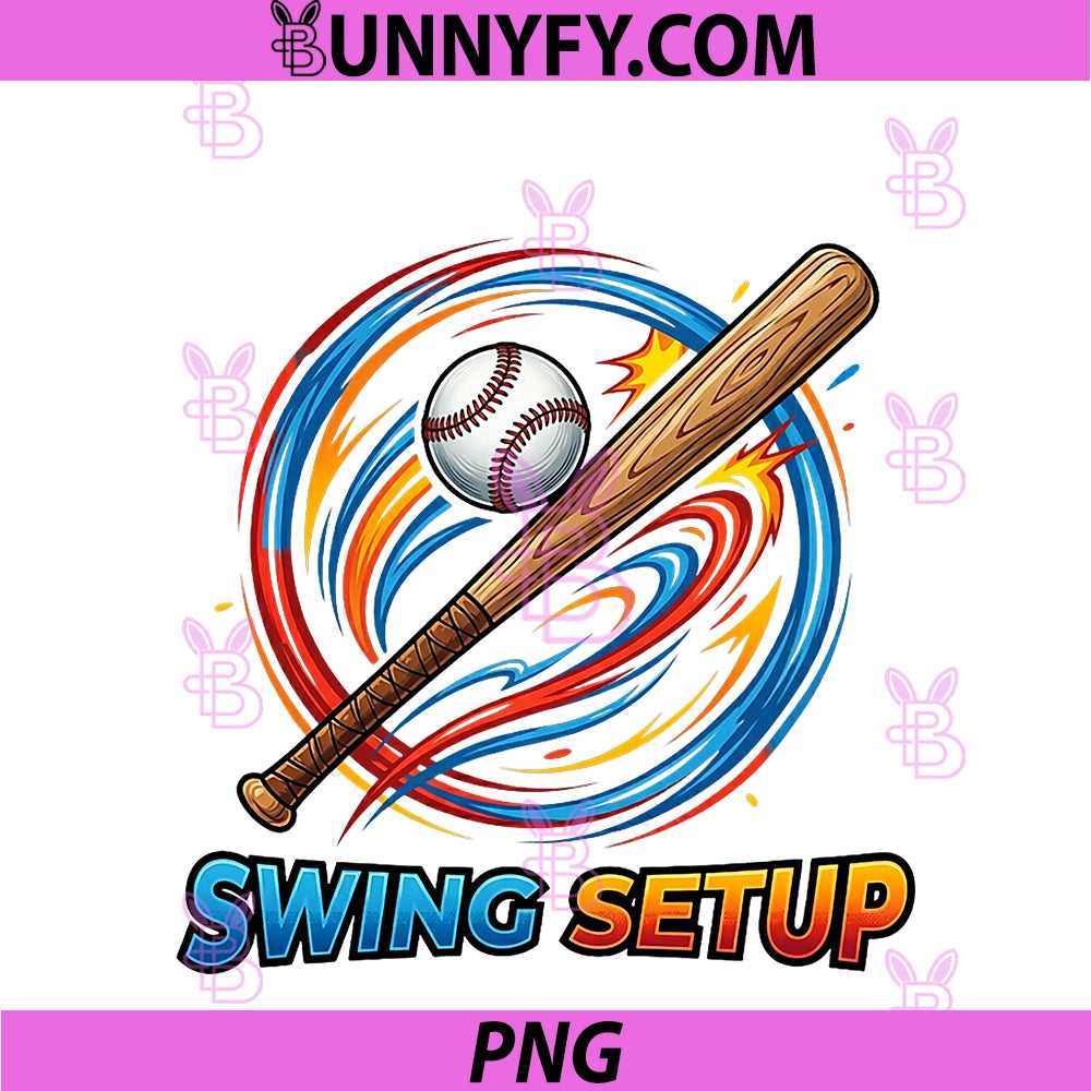 Swing Setup PNG, Baseball Precision Strike Graphic PNG