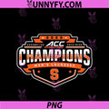 Syracuse Orange Men's Lacrosse ACC PNG, Champs 2025 Tournament PNG