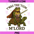 TWAS The Tism M Lord PNG, Funny Hero Vintage Frog Graphic PNG