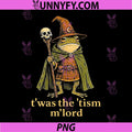 Twas The Tism MLord PNG, Funny Frog Wizard Meme PNG