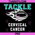 Tackle Cervical Cancer PNG, Awareness Football PNG
