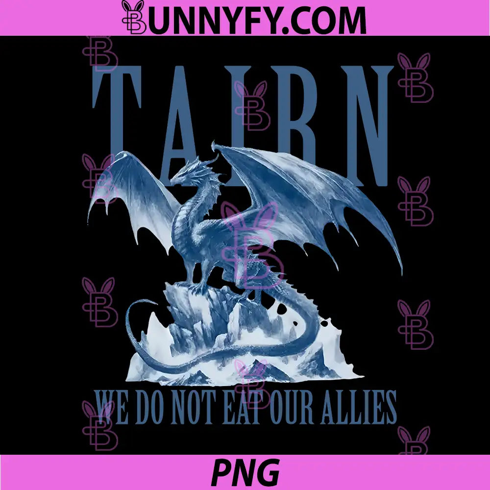 Tairn Ice Dragon We Do Not Eat Our Allies PNG, Fourth Wing Dragon PNG