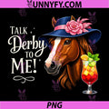 Talk Derby to Me PNG, Funny Racing Horse PNG