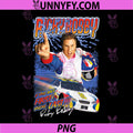 Talladega Nights Ricky Bobby PNG, Retro Lightning Collage Movie PNG