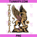 Tartaria Griffin Heraldic Art PNG, Myth Inspired Ancient Style PNG