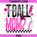 Tball Mom Retro PNG, Ball Baseball PNG