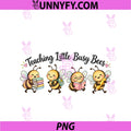 Teaching Little Busy Bees PNG, Teacher PNG