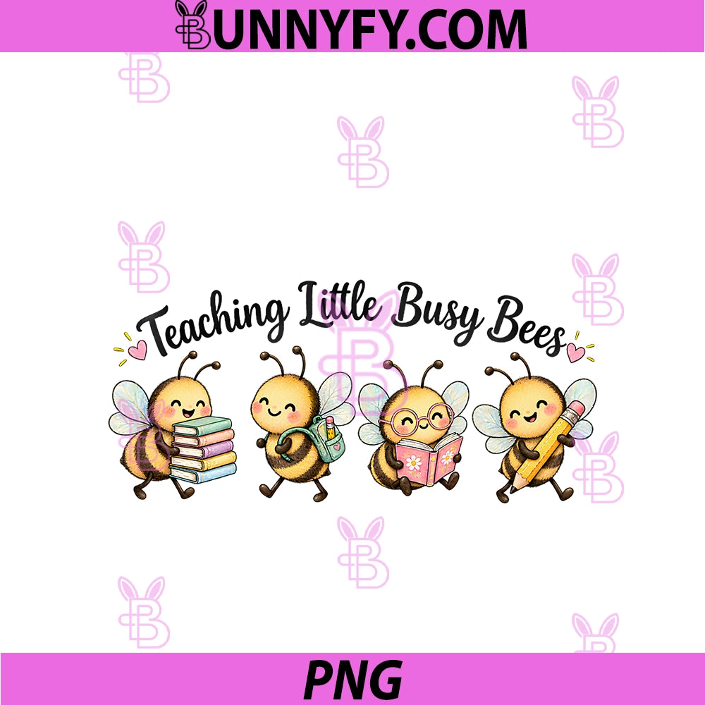 Teaching Little Busy Bees PNG, Teacher PNG
