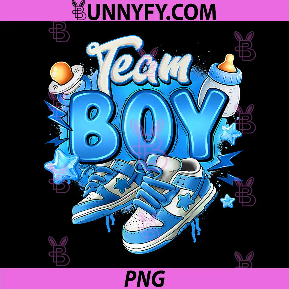 Team Boy PNG, Baby Announcement Gender Reveal Party PNG