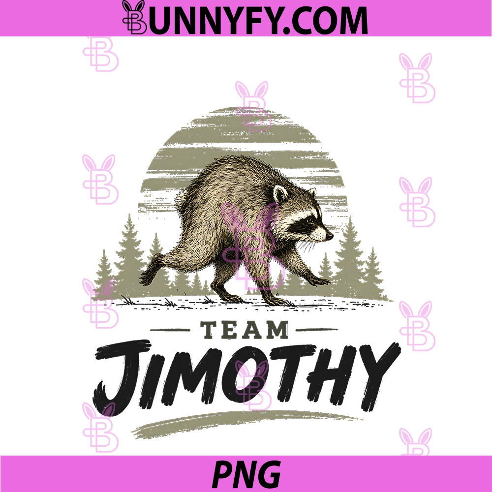 Team Jimothy Raccoon Meme PNG, Raccoon Feral Trendy Animal Humor PNG