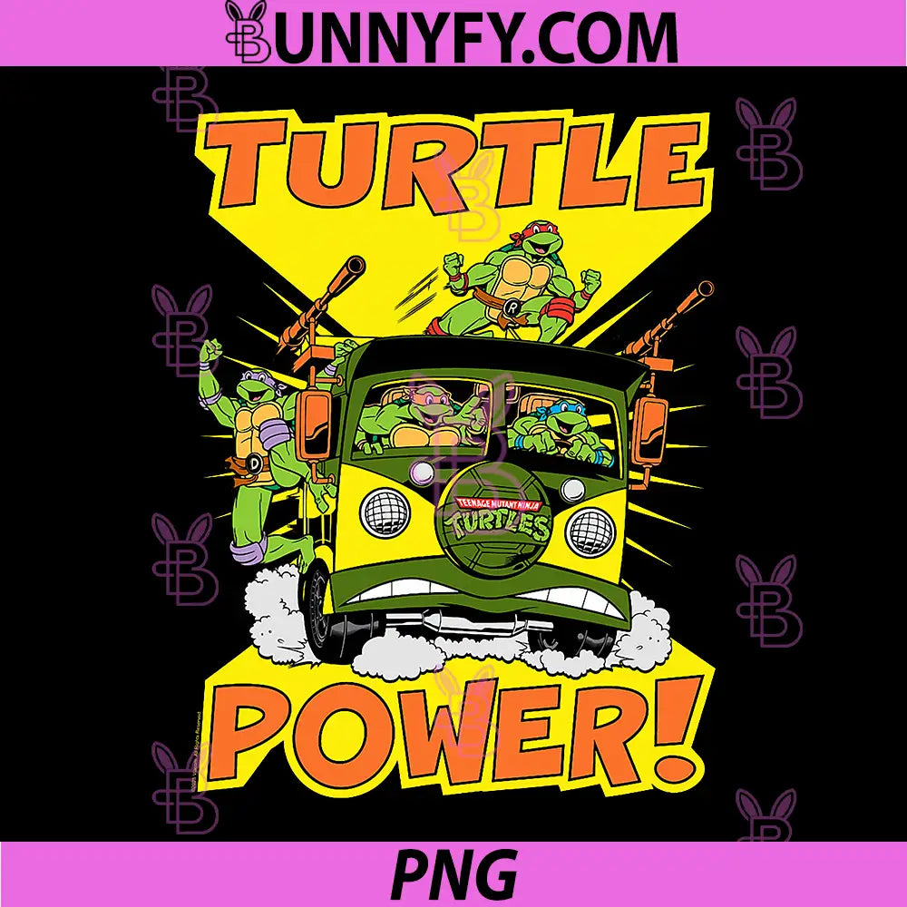 Teenage Mutant Ninja Turtles PNG, Turtle Power PNG 