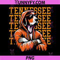 Tennessee Dog Hoodie Street Art PNG, Cool Tennessee Animal Design PNG