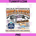 Tennessee Softball College World Series PNG, Hardwood Nil PNG