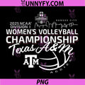Texas A&M Aggies National PNG, Championship 2025 Volleyball PNG