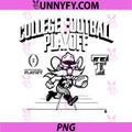 Texas Tech Red Raiders PNG, College Football Playoff Mascot 2025 PNG