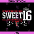 Texas Tech Red Raiders Sweet PNG, 16 2025 Men's March Madness PNG