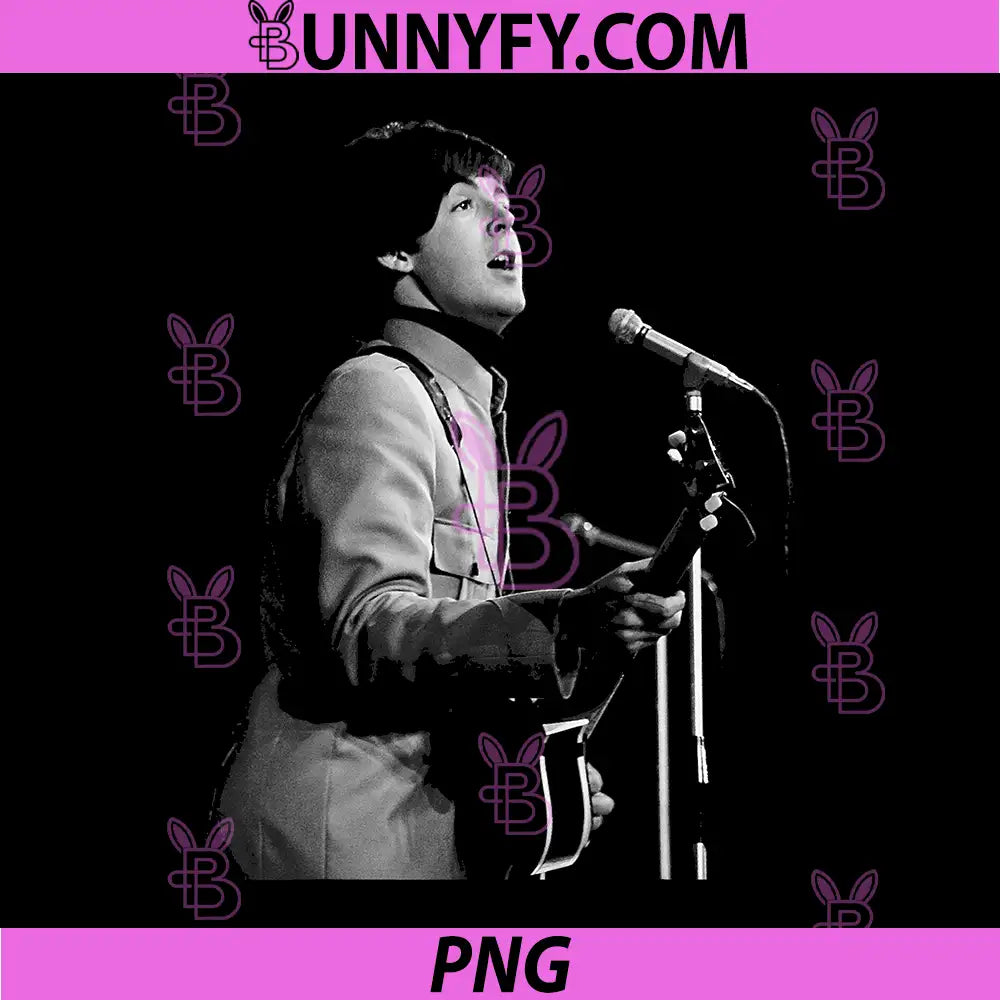 The Beatles Paul PNG, McCartney Live Wembley 1965 PNG