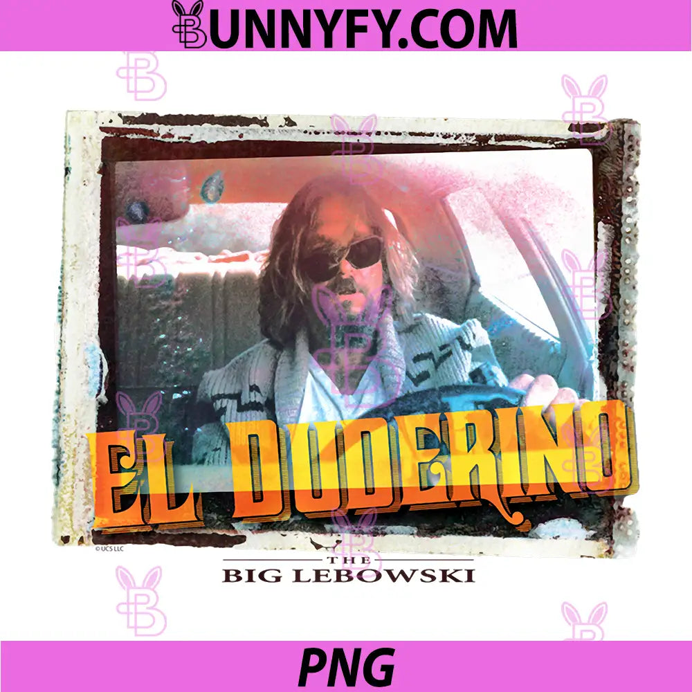 The Big Lebowski PNG, El Duderino Performance PNG