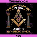The Brotherhood of Man PNG, Under The Fatherhood Of God Masonic PNG