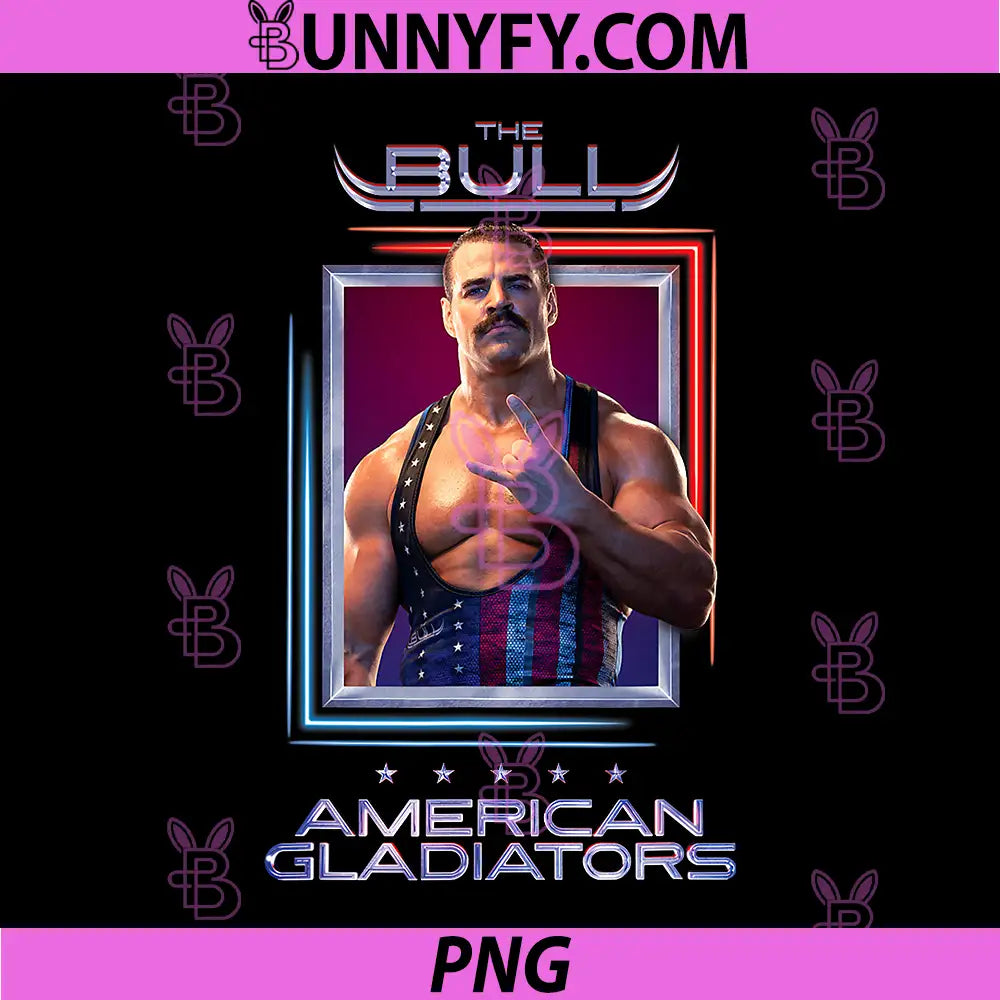 The Bull PNG, American Gladiators PNG