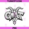 The Capricorn Zodiac Symbol A PNG, Goat Golf Ball Text Sport Art PNG