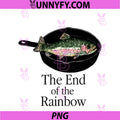 The End Of The Rainbow PNG, Funny Trout Fishing Graphic PNG
