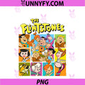 The Flintstones PNG, Character Squares PNG