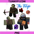 The Forge Miner Characters PNG, Roblox Forge Adventure Game PNG