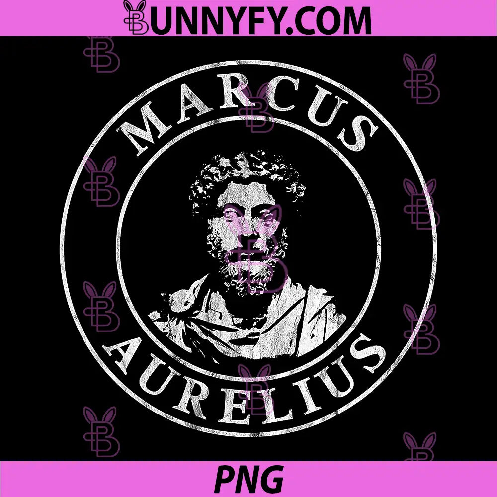 The Great Stoic PNG, Marcus Aurelius Vintage PNG