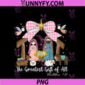 The Greatest Gift Of All PNG, Nativity Scene Christian Christmas PNG