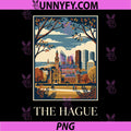 The Hague PNG, Netherlands Skyline Travel Art PNG